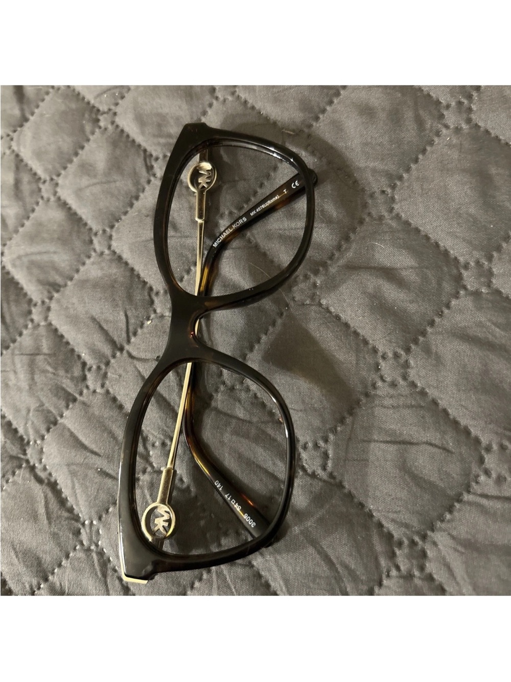 Michael KORS tortoise and gold MK4076 Eyeglass frame only